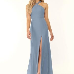 Azazie Dusty Blue Bridesmaid Dress